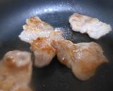 薄切り豚の醤油だれ焼き　簡単私流作り方1写真