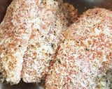 鶏むね肉の柔らか香草チーパン粉焼き作り方4写真