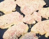 鶏むね肉の柔らか香草チーパン粉焼き作り方5写真