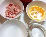 あんにゃの塩天津飯丼♡作り方1写真