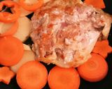 バナナで鶏の甘辛煮 簡単おかず作り方3写真