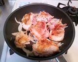 鶏もも肉のママ粒マスタードクリーム煮♡作り方3写真