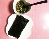 美味しいパジャン(ニラ醤油)でのり巻き☆作り方1写真