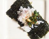 美味しいパジャン(ニラ醤油)でのり巻き☆作り方2写真