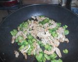 豚こま肉ときゅうりの炒め物作り方4写真