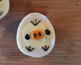 キャラ弁＊うずらの卵でキイロイトリ作り方3写真