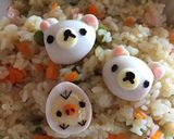 キャラ弁＊うずらの卵でキイロイトリ作り方4写真