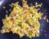 野菜嫌いの子に★簡単♪野菜たっぷり炒飯★作り方4写真