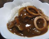 イカ入りカレー作り方8写真
