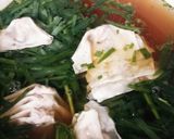 しょうゆ味のワンタン◆野菜たっぷり作り方4写真