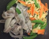 イカのコッチュジャン炒め作り方4写真