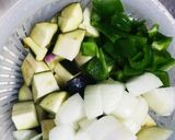 簡単♡夏野菜のドライカレー作り方1写真