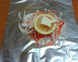 意外と簡単、鮭のホイル包み焼き作り方3写真