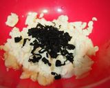 簡単！ヘルシー♡崩し豆腐とわかめのサラダ作り方1写真