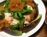 茄子と豚しゃぶのおろしポン酢かけ作り方5写真