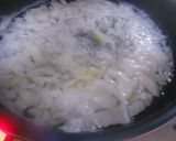 玉葱丼　いんげんの天ぷらのせ作り方2写真