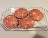 完熟トマトルーで作る煮込みハンバーグ作り方2写真