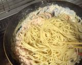 簡単！牛乳でたらこクリームパスタ作り方8写真