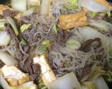 少量のお肉でも満足♡我が家のすき煮♡作り方12写真