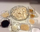 きんぴら風味のごぼう御飯の生姜入り作り方1写真