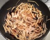きんぴら風味のごぼう御飯の生姜入り作り方3写真