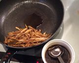 きんぴら風味のごぼう御飯の生姜入り作り方5写真