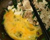 栄養満点！！ニラ玉炒め豆腐入り♪作り方7写真