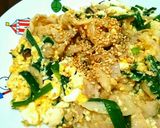 栄養満点！！ニラ玉炒め豆腐入り♪作り方8写真