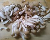 簡単 なめこと椎茸 しめじの お吸い物！作り方1写真