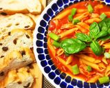 ワンポットパスタ ですき焼きパスタ作り方7写真