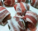 簡単肉巻きマッシュルーム作り方2写真