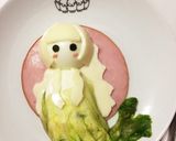キャラ弁・セカオワ マーメイド サラダ作り方8写真