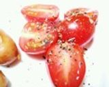 簡単♪クレソルトマト作り方5写真