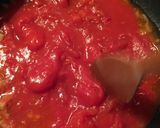 カリッと焼いたパンチェッタでトマトパスタ作り方9写真
