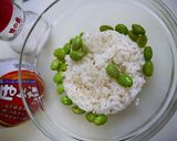 レンジで簡単！ほんだしで豆ごはん作り方1写真