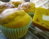 クリームチーズ入り☆ほうれん草のマフィン作り方5写真