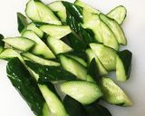 きゅうりわさび浅漬け作り方1写真