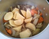 ～優しい味～挽き肉で作る 簡単 肉じゃが作り方7写真