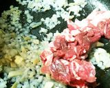 めんつゆで作るスタミナ肉豆腐作り方4写真