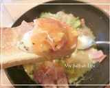 とろ～り♪トマトベーコンチーズエッグ作り方5写真