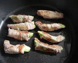 簡単★アボカドの肉巻きカレーソテー作り方3写真