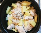 ♡簡単おかず♡鶏じゃがアボの甘辛炒め作り方2写真