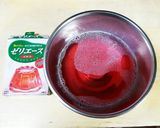 ぷるるんゼリーとアイスの実作り方1写真