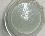 ６分で よもぎ小豆 米粉蒸しパン作り方2写真