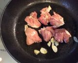 ピリ辛バジルパスタの鶏肉ソテーのせ作り方6写真