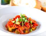 簡単✿ズッキーニと彩り夏野菜のカポナータ作り方6写真