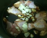 手羽元にんにく醤油煮&絶品味玉作り方1写真