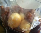 手羽元にんにく醤油煮&絶品味玉作り方4写真
