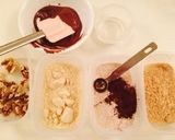 バター不使用ショコラブールドネージュ♪作り方1写真