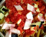 ラタトゥイユのワンポットパスタ作り方3写真